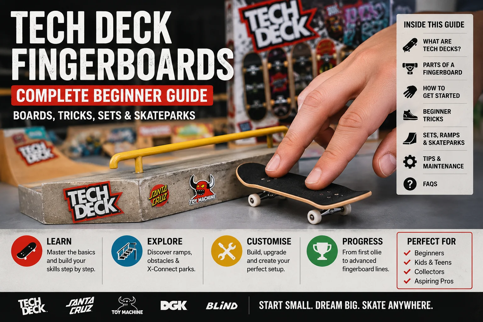tech deck fingerboards